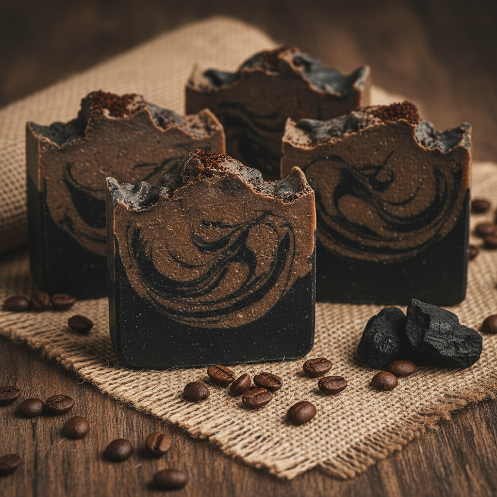 Coffee & Charcoal Soaps