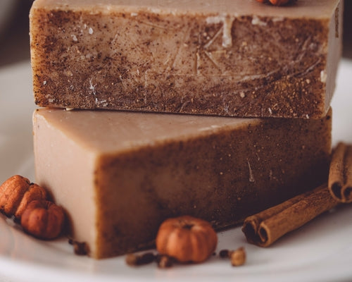 Pun'kin Patch organic handmade pumpkin spice soap bar