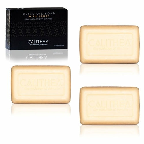 CALITHEA Olive Oil Soap with Honey (3-Pack)