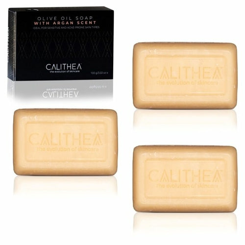 CALITHEA Olive Oil Soap with Argan Oil (3-Pack)