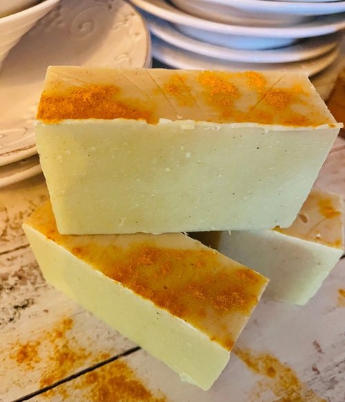 Turmeric Handmade Organic Soap - Wonderful for all skin types